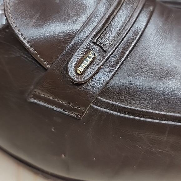 Bally Brown Leather Penny Loafers main image 8